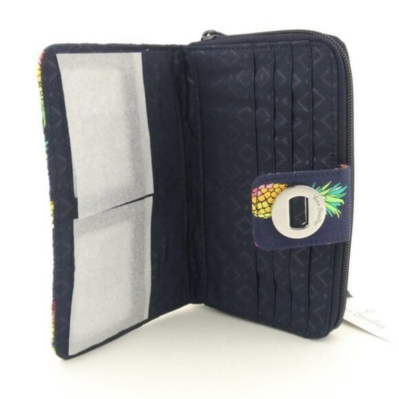 Vera Bradley Toucan Party RFID Turnlock Wallet NWT - Picture 3 of 3